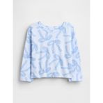 Gap Kız Bebek Açık Mavi Mix & Match Drop-Shoulder T-Shirt - 3 Yaş