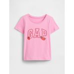 Gap Kız Bebek Açık Pembe Babygap Logo T-Shirt - 4 Yaş