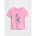 Gap Kız Bebek Açık Pembe Grafik Baskılı T-Shirt - 3 Yaş