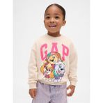 Gap Kız Bebek Açık Pembe Vintagesoft Paw Patrol Gap Logo Sweatshirt - 12 - 18 Ay