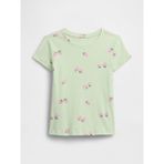 Gap Kız Bebek Açık Yeşil Ribana T-Shirt - 2 Yaş