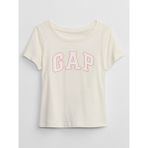 Gap Kız Bebek Bej Gap Logo T-Shirt - 3 Yaş