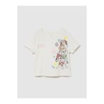 GAP Kız Bebek Beyaz Paw Patrol Logo T-Shirt