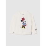 Gap Kız Bebek Beyaz Vintagesoft Fransız Havlu Kumaş Sweatshirt - 2 Yaş