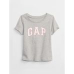 Gap Kız Bebek Gri Gap Logo T-Shirt - 6 - 12 Ay