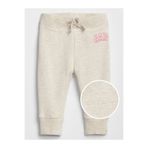 GAP Kız Bebek Gri Logo Fleece Eşofman Altı