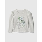 Gap Kız Bebek Gri Mix & Match T-Shirt - 6 - 12 Ay