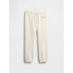 Gap Kız Bebek Kırık Beyaz Relaxed Logo Pull-On Jogger Eşofman Altı - 5 Yaş