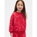 Gap Kız Bebek Kırmızı Vintagesoft Sweatshirt - 5 Yaş