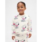 Gap Kız Bebek Krem Vintagesoft Snoopy Sweatshirt - 5 Yaş