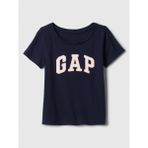Gap Kız Bebek Lacivert Gap Logo T-Shirt - 6 - 12 Ay