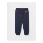 GAP Kız Bebek Lacivert Logo Pull-On Jogger Eşofman Altı
