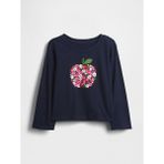 Gap Kız Bebek Lacivert Mix & Match Grafik Baskılı T-Shirt - 18 - 24 Ay