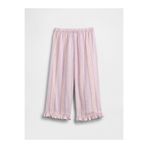 GAP Kız Bebek Lila Keten Karışımı Pull-On Pantolon