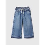 Gap Kız Bebek Mavi Bağcıklı Pull-On Baggy Jean Pantolon - 5 Yaş
