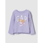 Gap Kız Bebek Mor Gap Logo Grafik T-Shirt - 18 - 24 Ay