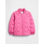 Gap Kız Bebek Pembe Coldcontrol Kapitone Bomber Ceket - 12 - 18 Ay