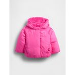 Gap Kız Bebek Pembe Cozy Puffer Şişme Mont - 6 - 12 Ay