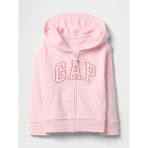 Gap Kız Bebek Pembe Gap Logo Fermuarlı Kapüşonlu Sweatshirt - 5 Yaş