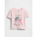Gap Kız Bebek Pembe Grafik Baskılı T-Shirt - 12 - 18 Ay