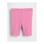 GAP Kız Bebek Pembe Mix & Match Fitilli Biker Şort