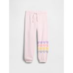 Gap Kız Bebek Pembe Relaxed Pull-On Logo Eşofman Altı - 3 Yaş