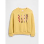 Gap Kız Bebek Sarı Grafik Baskılı Sweatshirt - 6 - 12 Ay