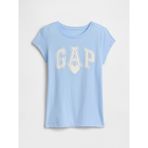 Gap Kız Çocuk Açık Mavi Grafik Baskılı T-Shirt - 2XL