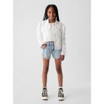 Gap Kız Çocuk Açık Mavi Low Rise Denim Şort - 7 Yaş