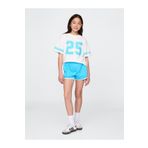 GAP Kız Çocuk Açık Mavi VintageSoft Dolphin Sweat Şort