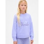 Gap Kız Çocuk Açık Mavi Wicked Cashsoft Relaxed Kazak - XL