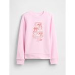 Gap Kız Çocuk Açık Pembe Kids Gap Grafik Sweatshirt - XS