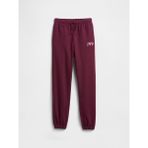 Gap Kız Çocuk Bordo Relaxed Gap Logo Jogger Eşofman