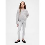 Gap Kız Çocuk Gri Shine Leggings Tayt - XS