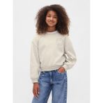 Gap Kız Çocuk Gri Vintage Soft Dolman Sweatshirt - XL