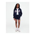 GAP Kız Çocuk Lacivert Gap Logo Havlu Kumaş Pull-On Şort