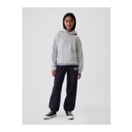 GAP Kız Çocuk Lacivert Gap Logo Polar Fleece Jogger Eşofman Altı