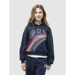 Gap Kız Çocuk Lacivert Gap Logo Relaxed Fleece Sweatshirt - XS
