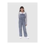Gap Kız Çocuk Mavi Denim Salopet
