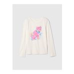 GAP Kız Çocuk Pembe Grafikli T-Shirt