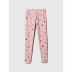 Gap Kız Çocuk Pembe Stretch Cozy Legging Tayt - 2XL