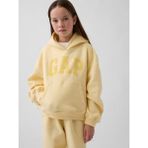 Gap Kız Çocuk Sarı Vintagesoft Relaxed Logo Sweatshirt - XS