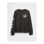 GAP Kız Çocuk Siyah Logo Sweatshirt