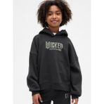 Gap Kız Çocuk Siyah Wicked Vintagesoft Oversized Sweatshirt - XL