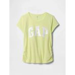 Gap Kız Çocuk T-Shirt V-Logo Sıde Ruched Tee