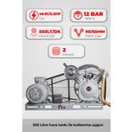 GAP KOMPRESÖR Çift Piston Kafa Grubu 5.5Hp 12 Bar GK2090B