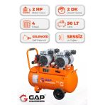 Gap Kompresör Hava Kompresörü Sessiz Ve Yağsız Gps 750X2