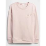 Gap Relaxed Gap Logo 800444 Bisiklet Yaka Fleece Sweatshirt Kadın Sweatshirt