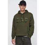 Gap Relaxed Gap Logo Camo Fıll 799757 Erkek Kapüşonlu Sweatshirt