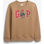Gap V-Fa Logo Crew Çocuk Krem SWEATSHIRT.003 - 003-Krem